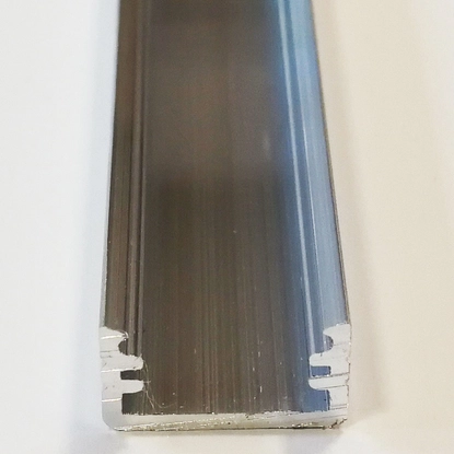 8mm slim aluprofil natur alumínium