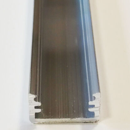 Slim alumínium led profil (8mm led szalaghoz, natúr alu.)