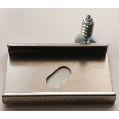 alumínium profil rögzítő, holder X