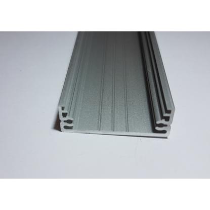 Alu profil &quot;Wide&quot; led szalaghoz (led szalag beépítéséhez, eloxált alu.)