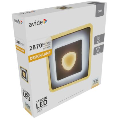36W Avide Jayden LED Design mennyezeti lámpa