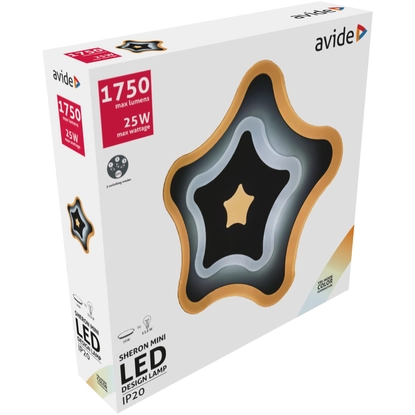 25W Avide Sheron mini LED Design mennyezeti lámpa