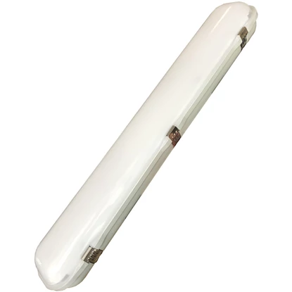 40W Avide LED integrált por és páramentes armatúra, 4000K, természetes fehér, IP65, 3800 lumen