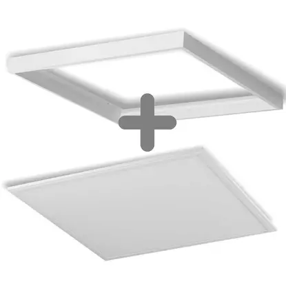 36W Value Range LED panel kiemelő kerettel, természetes fehér