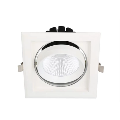 Avide Sein LED Downlight 30w négyzet led mélysugárzó, meleg fehér, 2800 lumen