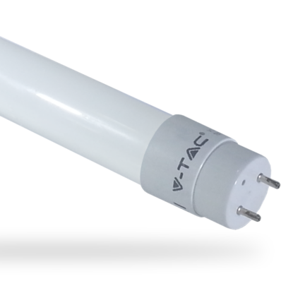 90 cm-es LED fénycső (G13 foglalat, T8 típus, 14W, természetes fehér, 1200 lumen, Nano plastic bura, fix érintkező)