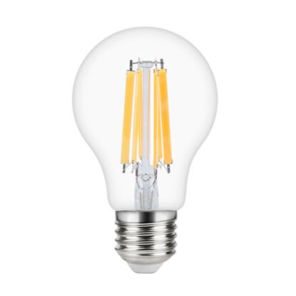 Tungsram 13W Dimmelhető Filament LED  (A60 forma, E27, tiszta üveg bura, 1521 lumen, 2700K, meleg fehér, CRI90)