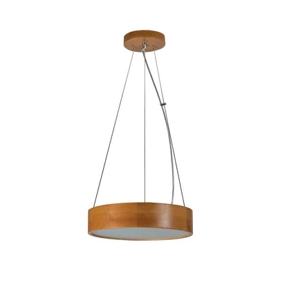 Kanlux Jasmin E27 fügesztett lámpatest, arany tölgy színű