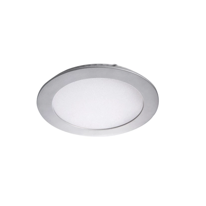 Kanlux Rounda V2LED, 12W, Kör alakú, ezüst színű, természetes fehér panel, 660 lumen