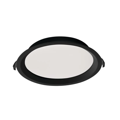 Kanlux TIBERI max. 29,4W Mennyezeti led lámpa, CCT, fekete, 2970/3260/3160 lumen