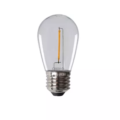 Kanlux ST45 LED, 0,5w, E27, 2700K, meleg fehér fényforrás, 50 lumen, IK04