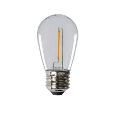 Kanlux ST45 LED, 0,5w, E27, 2700K, meleg fehér fényforrás, 50 lumen, IK04