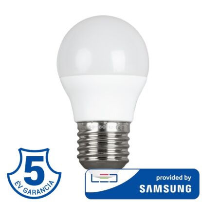 5,5w e27 g45 mini gömb lámpa meleg fehér