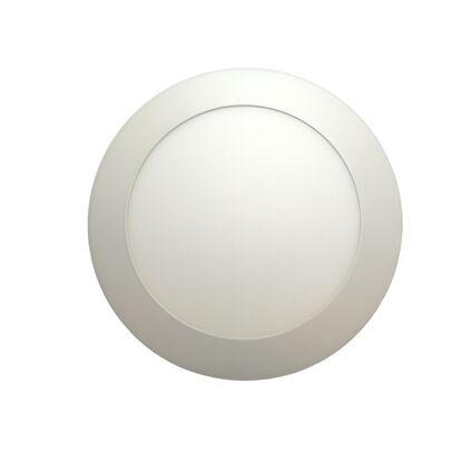 12W-os beépíthető mini led panel kör alakú, 6400K (hideg fehér), 1000 lumen