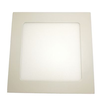 12W-os beépíthető mini led panel négyzet alakú, 3000K (meleg fehér), 1160 lumen