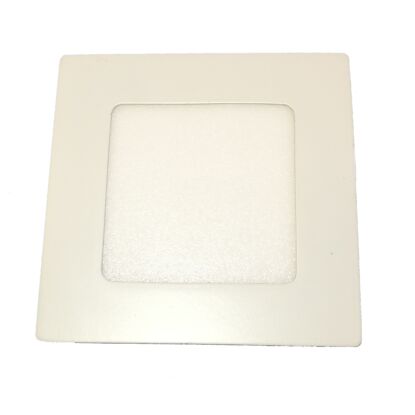 6W-os beépíthető mini led panel négyzet alakú, 4000K (természetes fehér), 420 lumen