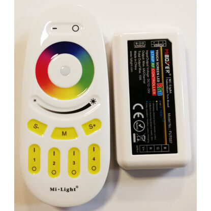 RGB LED szalag vezérlő szett (Rf, Zóna, vezérlő, távirányító)