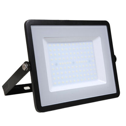 150W Slim SMD LED reflektor (12000 lumen, samsung chip, fekete, hideg fehér)
