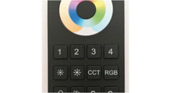 RGB+CCT vezérlő, távirányító