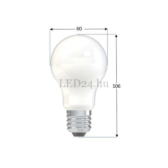 Tungsram 8 Wattos Szal Led Izzo Filament A60 Tipus Meleg Feher