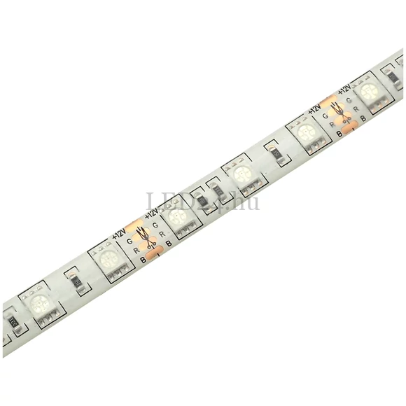 Avide RGB LED Szalag 12V, 14.4W, 3300 lumen, 60LED/méter, 660lumen/méter IP65, 5m