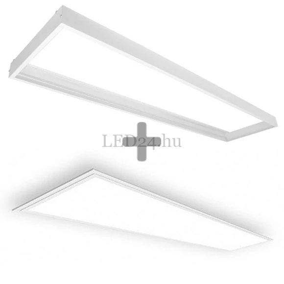 40W, 120x30 cm led panel, hideg fehér
