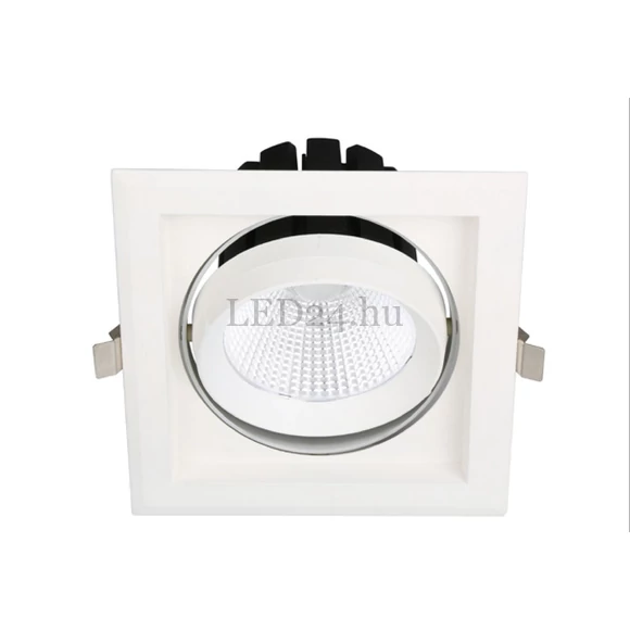 Avide Sein LED Downlight 30w négyzet led mélysugárzó, természetes fehér, 2800 lumen, sugárzási szög 20°