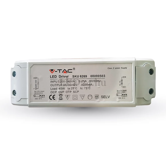 Dimmelhető tápegység 45W LED panelhez