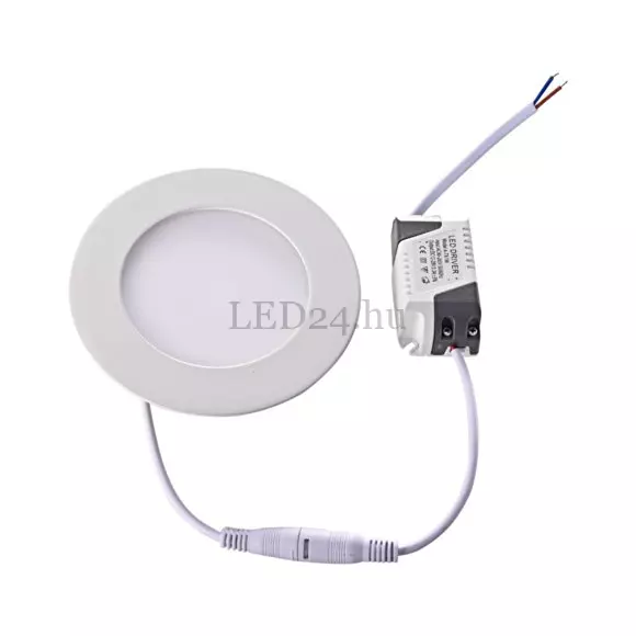 3w led panel kerek természetes fehér