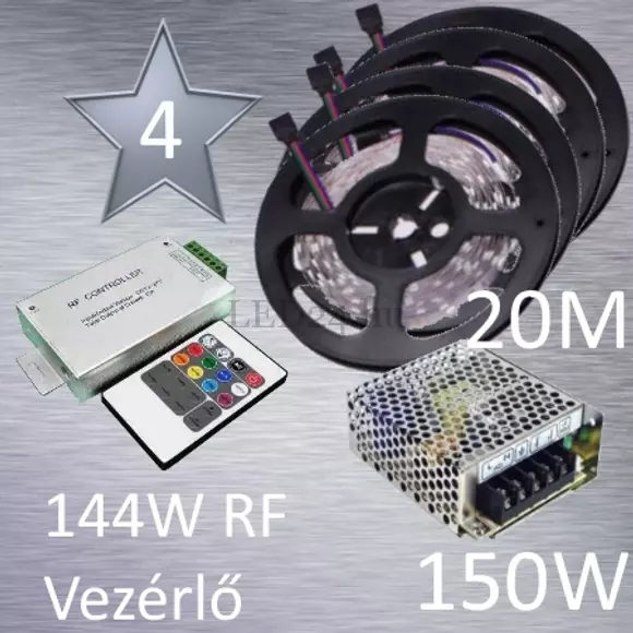 rgb led szalag szett 5050