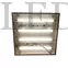 Kép 2/7 - Falon kívüli led fénycső armatúra,4db T8 LED fénycsővel  (60x60cm) Természetes fehér