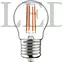 Kép 2/4 - Avide LED Filament Mini Globe 5.9W, E27, WW, 2700K, 806 lumen, Fényerőszabályozható