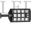 Kép 2/3 - Entac Napelemes, Mozgásérzékelős Utcai lámpa Távirányítóval, Automata Dimmer funkcióval, IP65, 1000 lumen