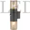 Kép 2/2 - Avide kültéri fali lámpa Athen 2xE27, mozgásérzékelős, fekete, IP54