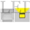 Kép 3/4 - Avide Axim kültéri lépcső LED lámpa (3000K, meleg fehér, lépcsővilágítás, irányfény, 6W, IP54)