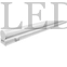Kép 1/5 - Avide T5 fénycső, 120cm, 19w, természetes fehér, hálózati kábellel