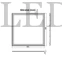 Kép 2/3 - GE 36W led panel (595x595 mm, 3500 lumen, természetes fehér, UGR>19)