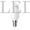Kép 1/2 - Tungsram 7W Filament gyertya, e14, természe fehér