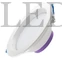 Kép 1/2 - 25w kerek led mélysugárzó, IP44