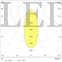 Kép 2/2 - Tungsram 20W COB LED mélysugárzó, kör alakú (dönthető, 2100 Lumen, 3000K, meleg fehér, UGR 15,7)