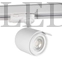 Kép 1/2 - Kanlux Acord ATL3 GU10-W, Fehér házas, sínes lámpatest