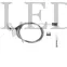 Kép 1/2 - Kanlux TEAR N SKIT B függesztő kábel, fehér, üzletvilágításhoz