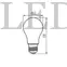 Kép 2/4 - XLED A60 5W-SW Körte Spirál LED izzó (E27, 230 lumen, 1800K meleg fehér)