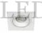 Kép 1/2 - kanlux, feline, szögletes, dekor spot keret, fehér, IP20, MR16