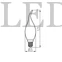 Kép 2/2 - XLED 5,9W Gyertya Filament Retro LED izzó csavart (E14, 806 lumen, meleg fehér) C35F