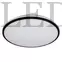Kép 1/7 - Kanlux Arvos 37W fekete mennyezeti LED lámpa, CCT, 2680 lumen, infra távirányítóval