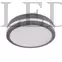 Kép 1/2 - Kanlux Beno led lámpa, 18w, természetes fehér, grafit kör, mozgásérzékelős