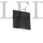 Kép 1/10 - Kanlux Erinus LED L B-WW lépcsővilágító lámpatest, 15 lumen, 0.8W, meleg fehér, 3000K, fekete ház