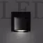 Kép 4/8 - Kanlux Erinus LED L B-NW lépcsővilágító lámpatest (12V, négyzet, természetes fehér, 15 lumen, 0.8W, fekete ház)