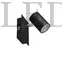 Kép 1/2 - EVALO EL-1I-B-SR lámpa GU10, Kanlux, IP20, fekete